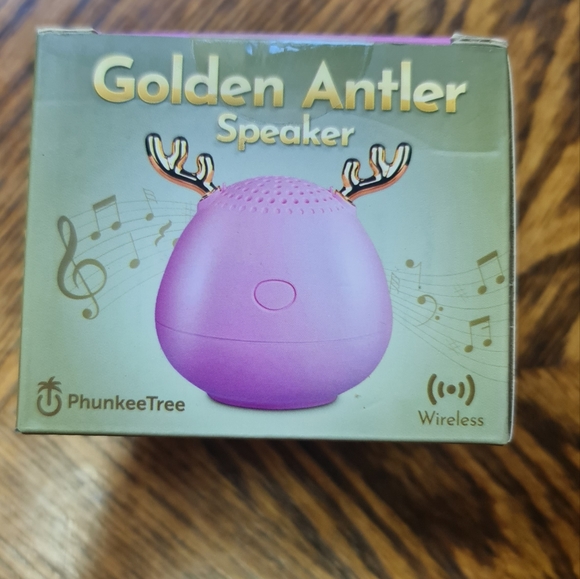 PHUNKEE TREE Antler Wireless Speaker NIB - Picture 5 of 8